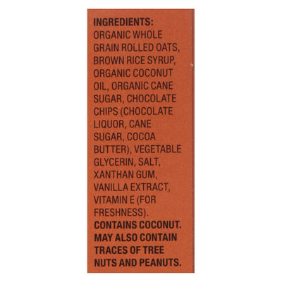 An image displaying Bobo's Oat Bars - Oat Bar - Chocolate Chip - Case Of 6 - 4 Pk by Bobo's Oat Bars