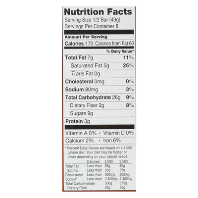 An image displaying Bobo's Oat Bars - Oat Bar - Chocolate Chip - Case Of 6 - 4 Pk by Bobo's Oat Bars