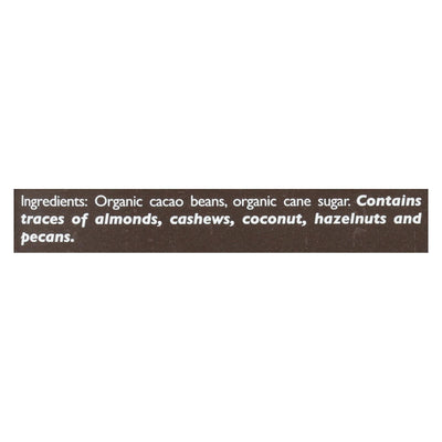 Taza Chocolate Stone Ground Organic Dark Chocolate Bar - Wicked Dark - Case Of 10 - 2.5 Oz. - Orca Market
