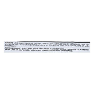 An image displaying Nugo Nutrition Bar - Dark - Peanut Butter Cup - 1.76 Ounce - Case Of 12 by Nugo Nutrition Bar