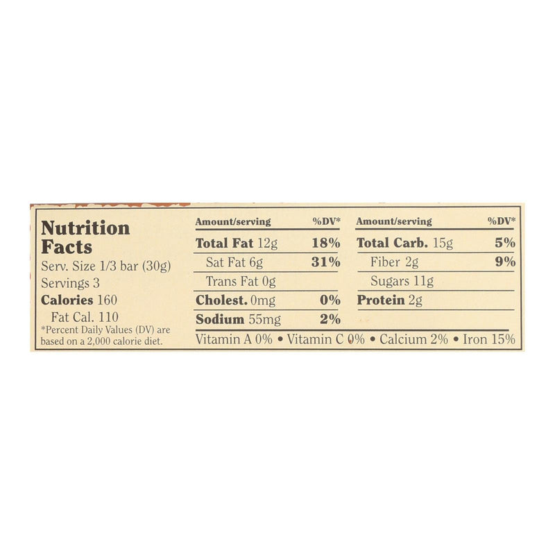 Chocolove Xoxox - Dark Chocolate Bar - Salted Almond Butter - Case Of 10 - 3.2 Oz - Orca Market