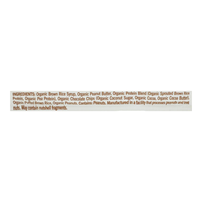 Gomacro Organic Macrobar - Peanut Butter Chocolate Chip - 2.5 Oz Bars - Case Of 12 - Orca Market
