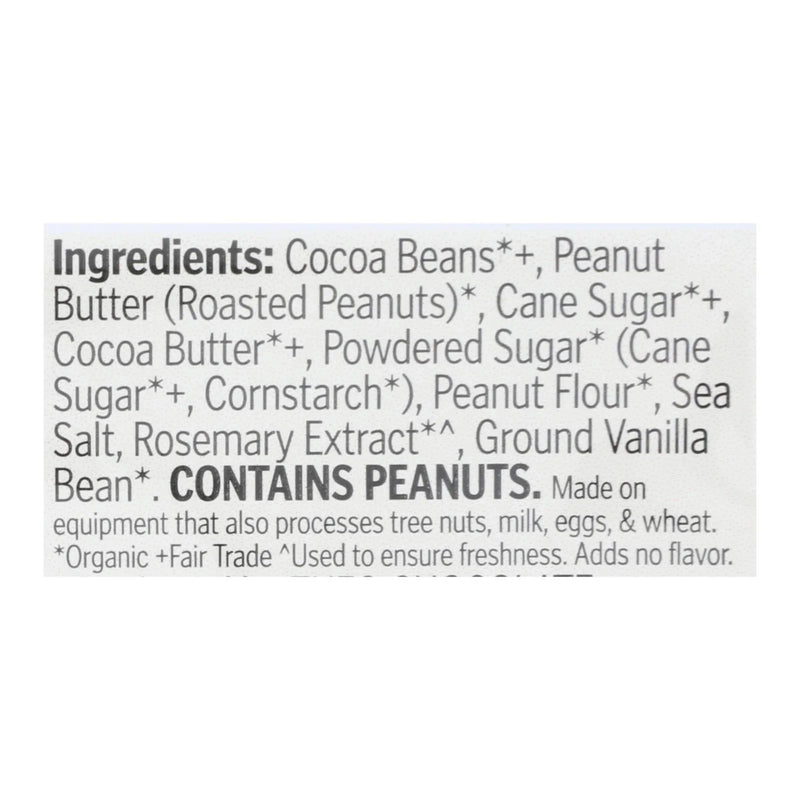 Theo Chocolate Peanut Butter Cups - Dark Chocolate - 1.3 Ounce - Case Of 12