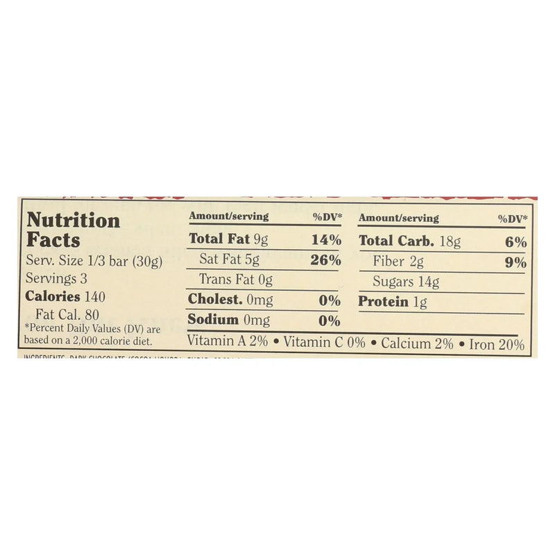 Chocolove Xoxox - Premium Chocolate Bar - Dark Chocolate - Chilies And Cherries - 3.2 Ounce Bars - Case Of 12