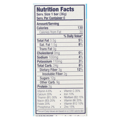 Clif Kid Zbar - Organic Zbar - Chocolate Chip - Case Of 9 - 7.62 Oz. - Orca Market