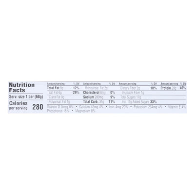Clif Bar Builder Bar - Chocolate Mint - Case Of 12 - 2.4 Oz - Orca Market