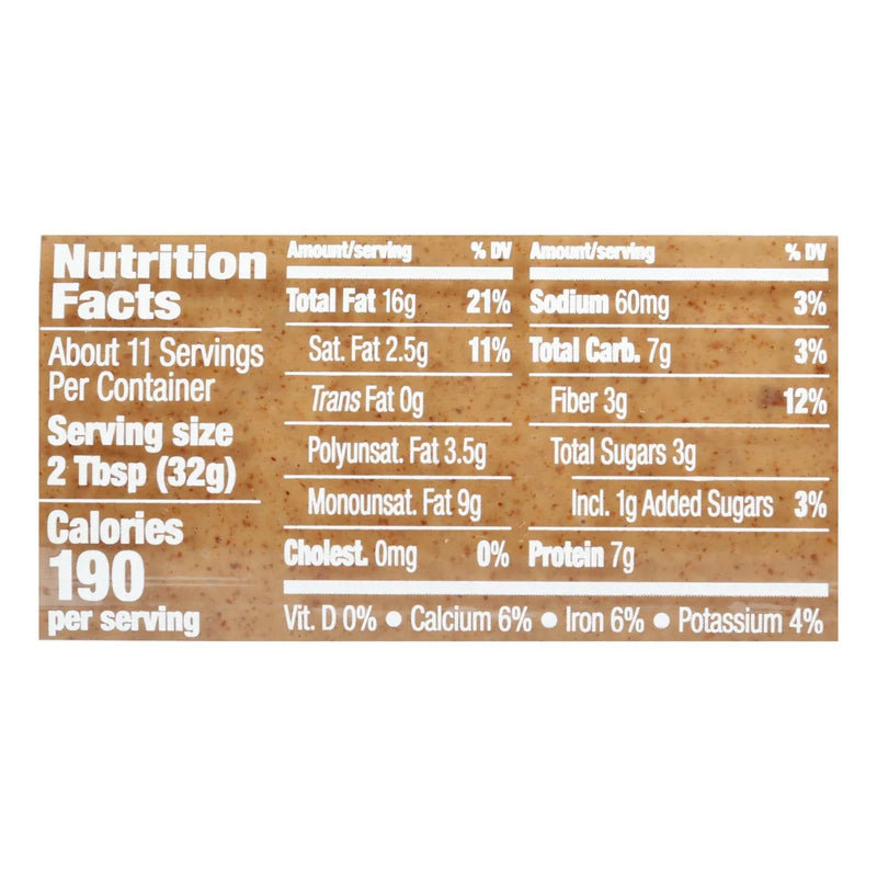 An image displaying Maranatha Natural Foods Almond Butter - No Stir - Crunch - Case Of 6 - 12 Ounce by Maranatha Natural Foods