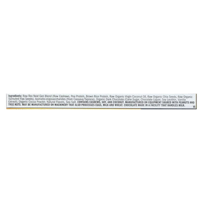An image displaying Raw Rev Glo Double Chocolate Brownie Batter Bar - Case Of 12 - 1.6 Ounce by Raw Revolution