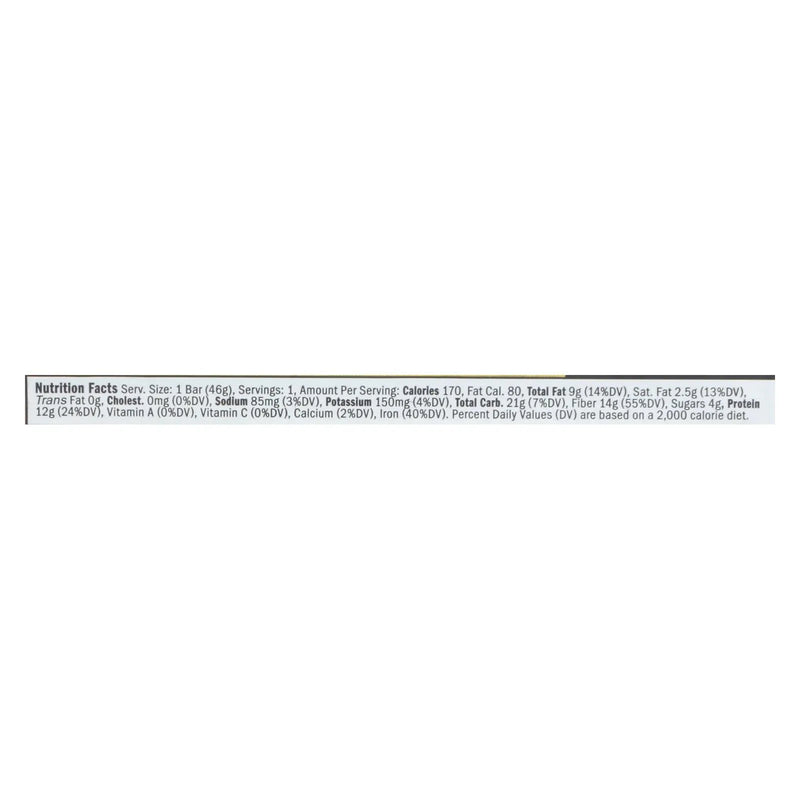 An image displaying Raw Rev Glo Double Chocolate Brownie Batter Bar - Case Of 12 - 1.6 Ounce by Raw Revolution