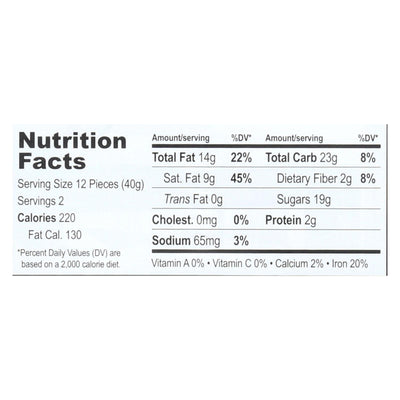 Equal Exchange Organic Milk Chocolate Bar - Caramel Crunch With Sea Salt - Case Of 12 - 2.8 Oz. - Orca Market