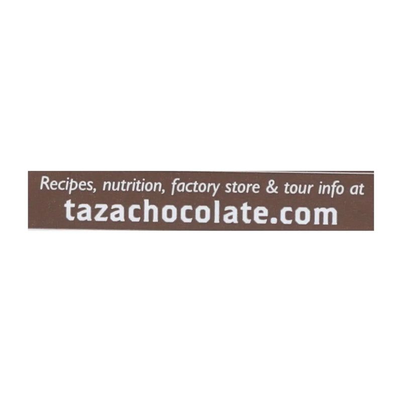 Taza Chocolate Organic Chocolate Mexicano Discs - Super Dark - Case Of 12 - 2.7 Ounce.