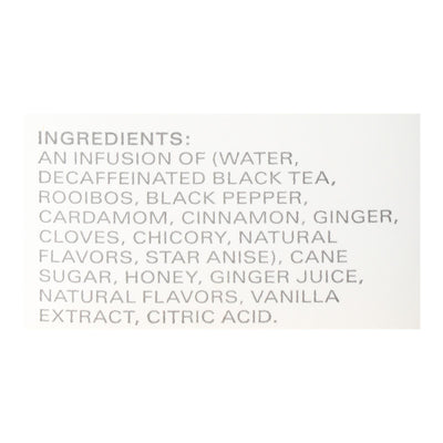 Tazo Tea Decaf Tea - Chai Latte - Case Of 6 - 32 Fl Ounce