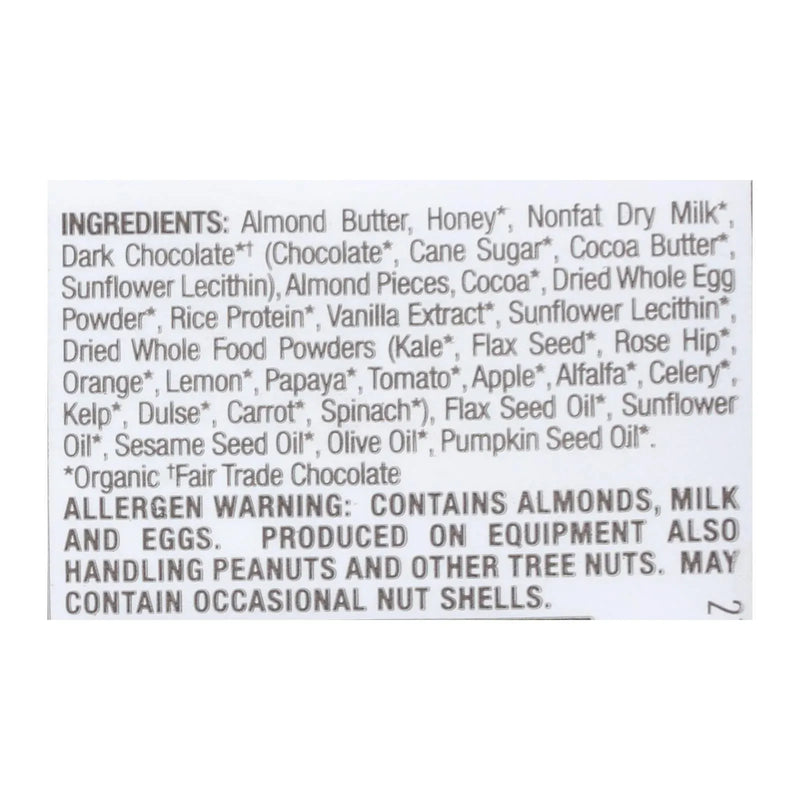 An image displaying Perfect Bar Dark Chocolate Almond - Case Of 8 - 2.2 Ounce by Perfect Bar