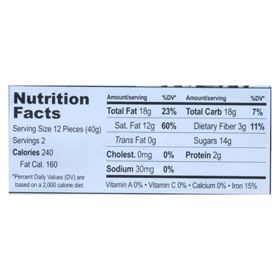 Equal Exchange - Bar Dark Chocolate Coconut - Case Of 12 - 2.8 Ounce