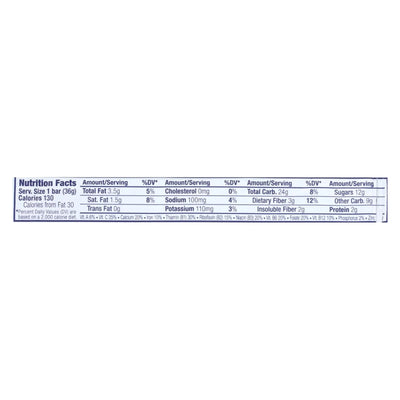 Clif Bar Zbar - Organic Chocolate Chip - Case Of 18 - 1.27 Ounce