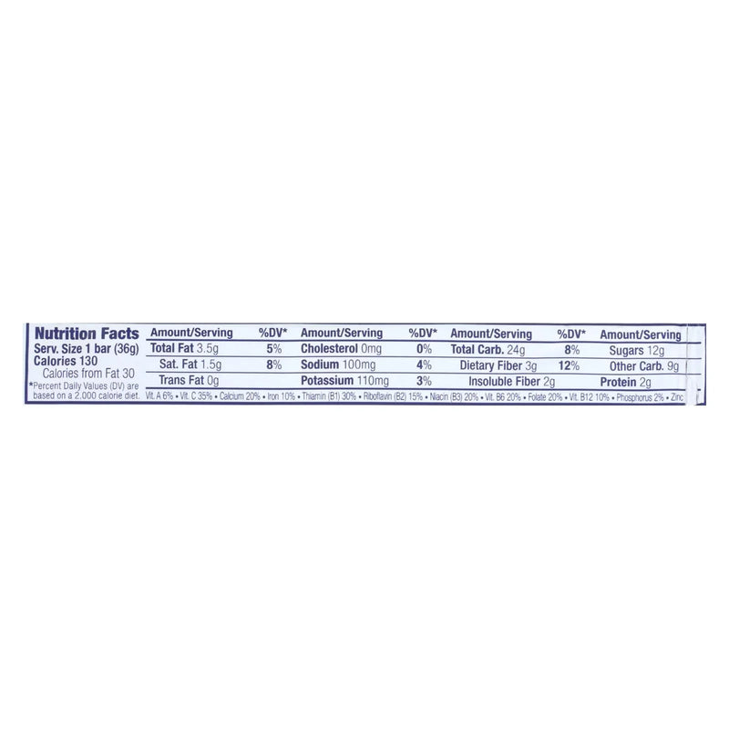 Clif Bar Zbar - Organic Chocolate Chip - Case Of 18 - 1.27 Ounce