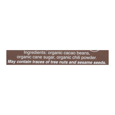 Taza Chocolate Organic Chocolate Mexicano Discs - 50 Percent Dark Chocolate - Guajillo Chili - 2.7 Ounce - Case Of 12