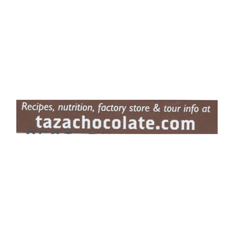 Taza Chocolate Organic Chocolate Mexicano Discs - 50 Percent Dark Chocolate - Guajillo Chili - 2.7 Ounce - Case Of 12