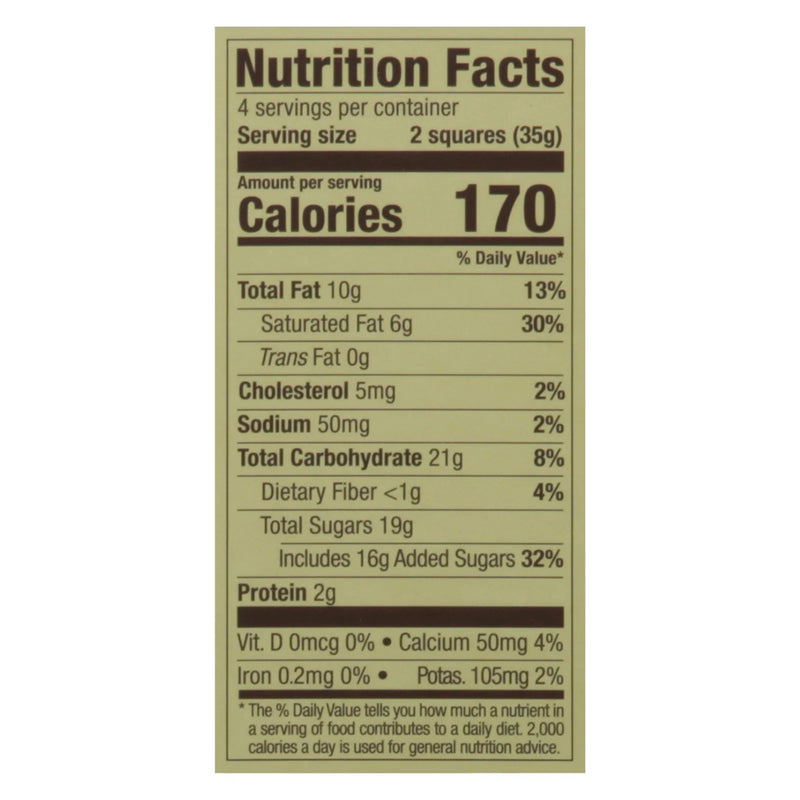 Ghirardelli - Bar Milk Chocolate Caramel - Case Of 10-4.8 Ounce