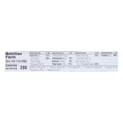 Clif Bar Builder Bar - Chocolate - Case Of 12 - 2.4 Oz - Orca Market