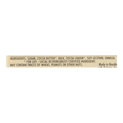 Chocolove Xoxox - Premium Chocolate Bar - Milk Chocolate - Pure - Mini - 1.3 Ounce Bars - Case Of 12