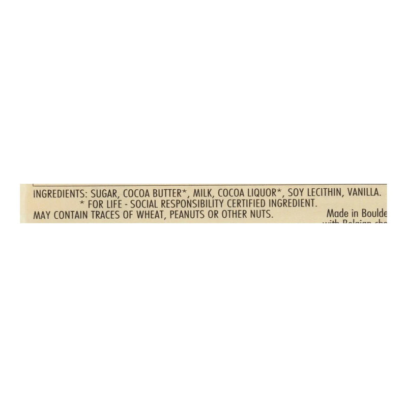 Chocolove Xoxox - Premium Chocolate Bar - Milk Chocolate - Pure - Mini - 1.3 Ounce Bars - Case Of 12