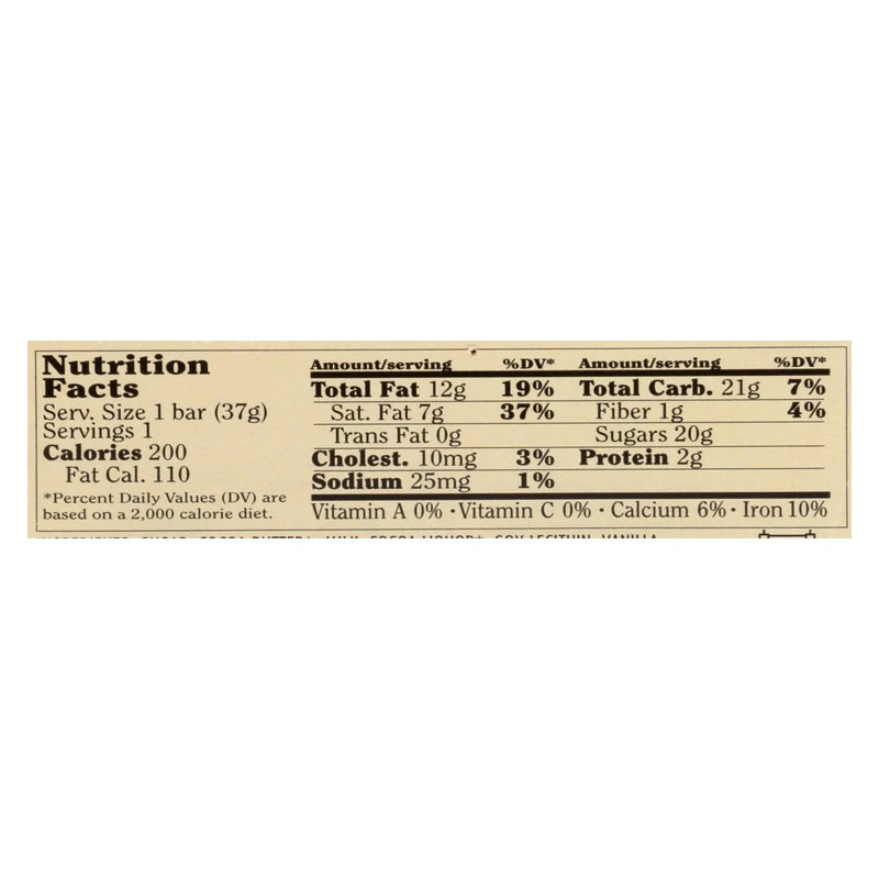 Chocolove Xoxox - Premium Chocolate Bar - Milk Chocolate - Pure - Mini - 1.3 Ounce Bars - Case Of 12