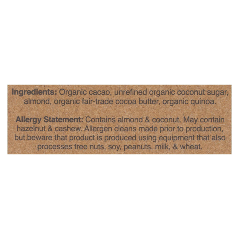 Hu - Dark Chocolate Bar Almond Butter Quinoa - Case Of 12-2.1 Oz - Orca Market