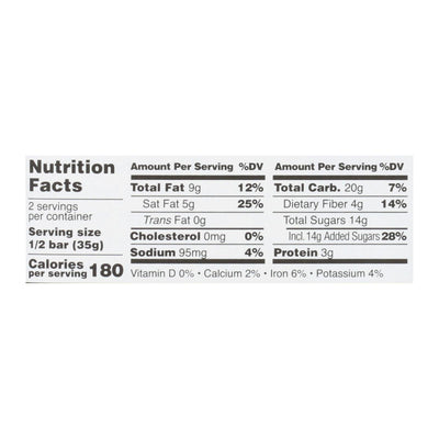 Taza Chocolate Stone Ground Organic Dark Chocolate Bar - Toffee Almond And Sea Salt - Case Of 10 - 2.5 Oz. - Orca Market