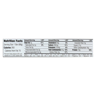 Clif Bar - Peanut Butter Banana With Dark Chocolate - Case Of 12 - 2.4 Oz - Orca Market