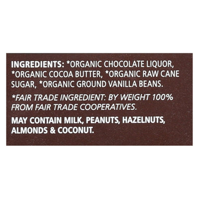Equal Exchange Organic Chocolate Bar - Extreme Dark - Case Of 12 - 2.8 Oz. - Orca Market