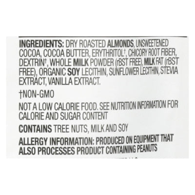 Lily's Sweets - Cvrd Almond Milk Chocolate Stevia - Case Of 12 - 3.5 Ounce