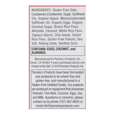 An image displaying Pamela's Products - Oat Chocolate Chip Whenever Bars - Peanut Butter - Case Of 6 - 1.41 Ounce by Pamela's Products