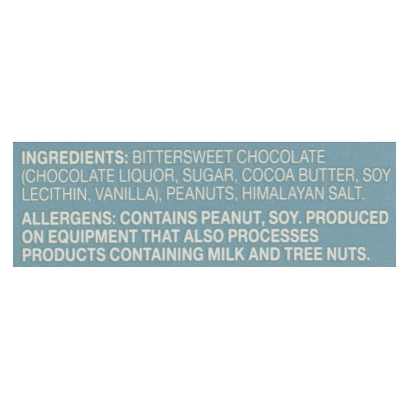 Endangered Species Chocolate Bar - Salted Peanuts And Dark Chocolate - Case Of 12 - 3 Oz. - Orca Market