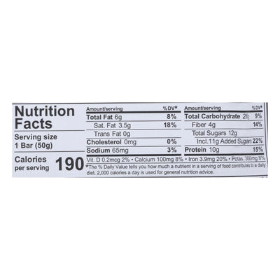 Nugo Nutrition Bar - Organic Double Dark Chocolate - 1.76 Oz - Case Of 12 - Orca Market