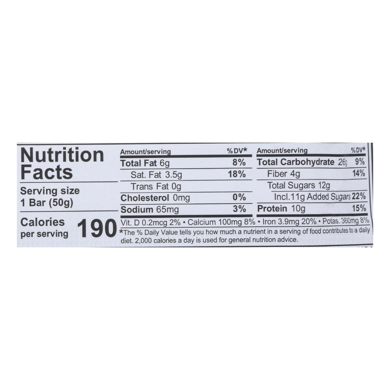 Nugo Nutrition Bar - Organic Double Dark Chocolate - 1.76 Oz - Case Of 12 - Orca Market