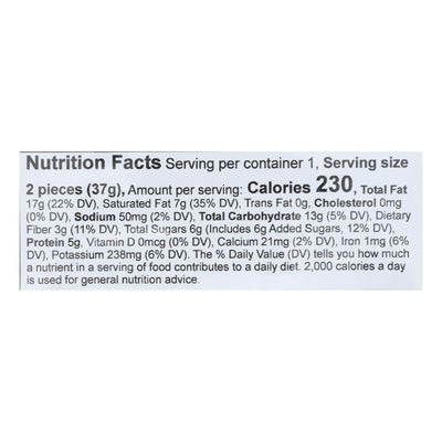 Theo Chocolate - Peanut Butter Cupdouble Chocolate - Case Of 12-1.3 Ounce