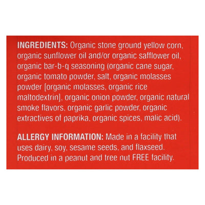 An image displaying R. W. Garcia Organic Bar-b-q Corn Chips - Case Of 12 - 7.5 Oz by R. W. Garcia