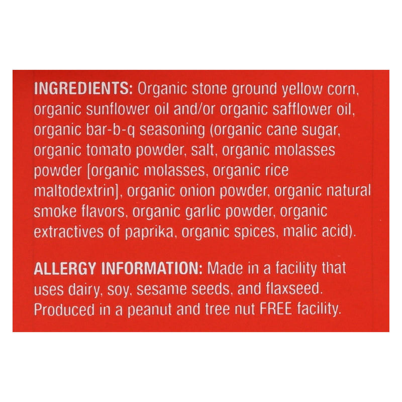 An image displaying R. W. Garcia Organic Bar-b-q Corn Chips - Case Of 12 - 7.5 Oz by R. W. Garcia