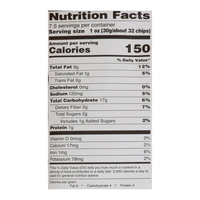 An image displaying R. W. Garcia Organic Bar-b-q Corn Chips - Case Of 12 - 7.5 Oz by R. W. Garcia