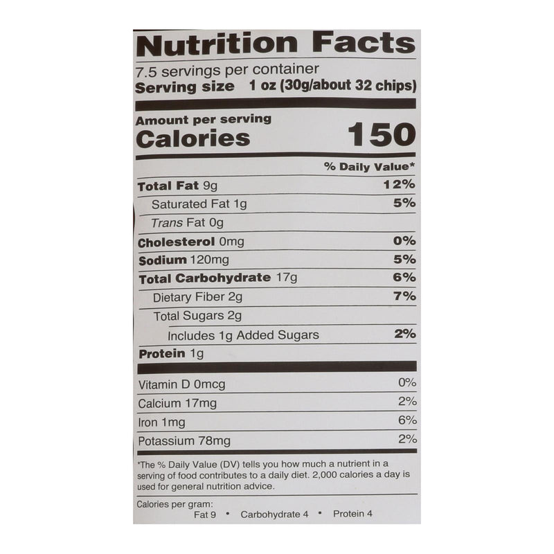 An image displaying R. W. Garcia Organic Bar-b-q Corn Chips - Case Of 12 - 7.5 Oz by R. W. Garcia