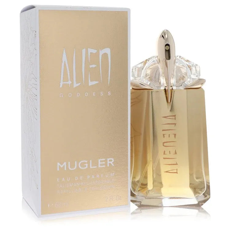 An image displaying Alien Goddess by Thierry Mugler Eau De Parfum Spray for Women by Thierry Mugler