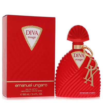 An image displaying Diva Rouge by Ungaro Eau De Parfum Spray oz for Women by Ungaro