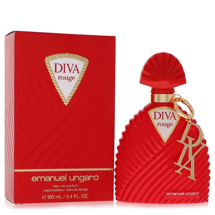 An image displaying Diva Rouge by Ungaro Eau De Parfum Spray oz for Women by Ungaro