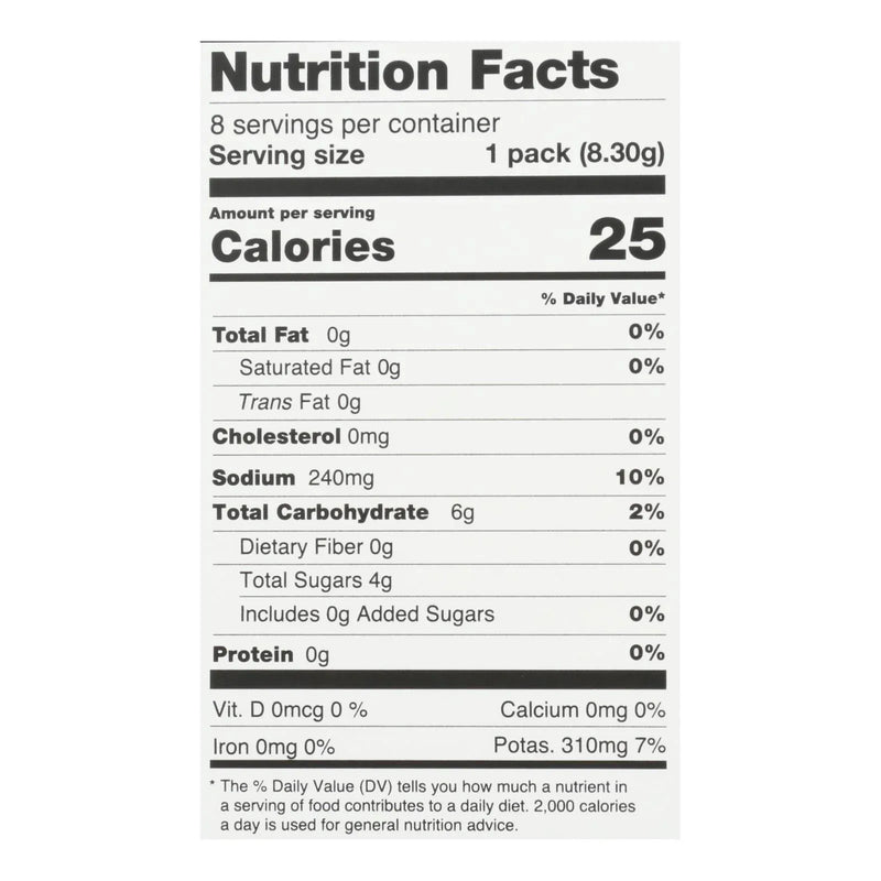 An image displaying Cure Hydration - Hydrating Drink Mix Lemonade - 1 Each-8/0.26 Ounce by Cure