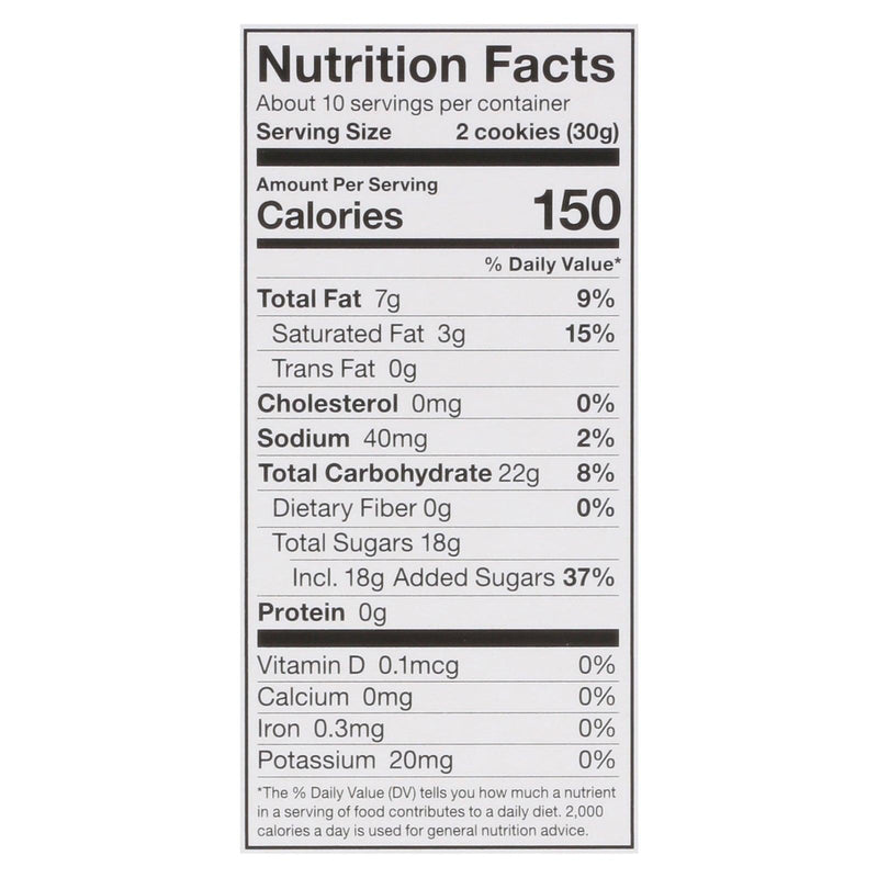 Goodie Girl - Cookies Chocolate Cream Double Stuffed - Case Of 6-10.4 Ounces