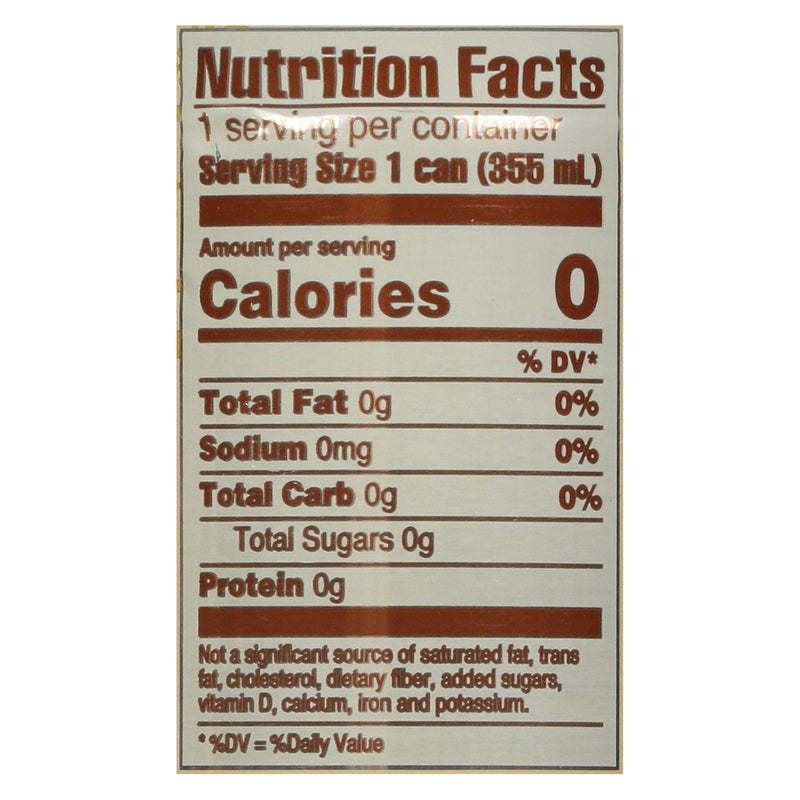 Zevia - Soda Root Beer Sugar Free - Case Of 4-6/12 Fluid Ounces - Orca Market