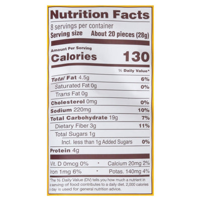 Hippeas - Chickpea Puff White Cheddar - Case Of 6-8 Ounces - Orca Market