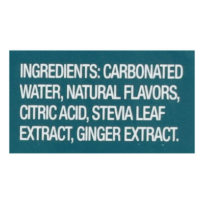 Zevia - Soda Ginger Ale Zero Calorie Can - Case Of 4-6/12 Fluid Ounces - Orca Market