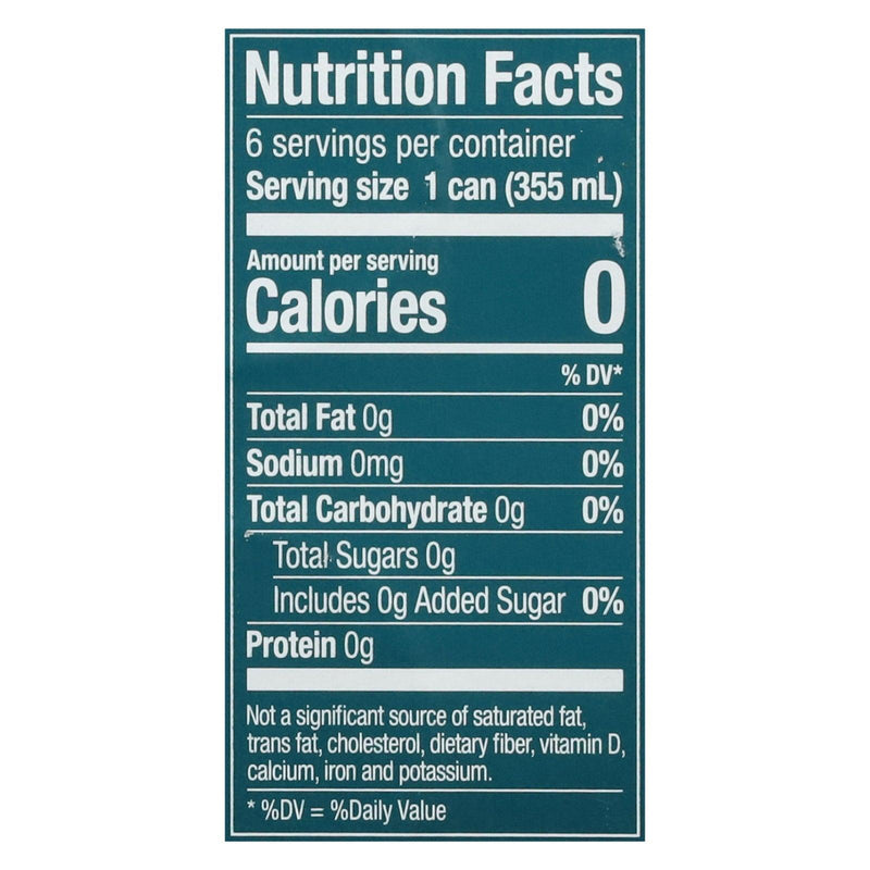 Zevia - Soda Ginger Ale Zero Calorie Can - Case Of 4-6/12 Fluid Ounces - Orca Market